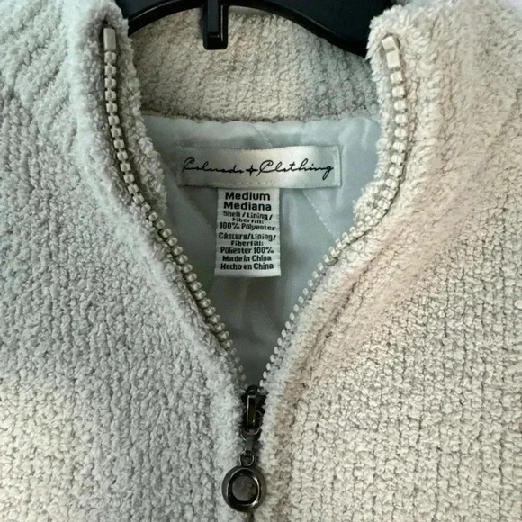 Colorado clothing company women’s Sherpa ivory vest size medium - Picture 10 of 10